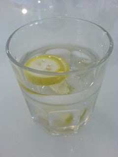 lemon water